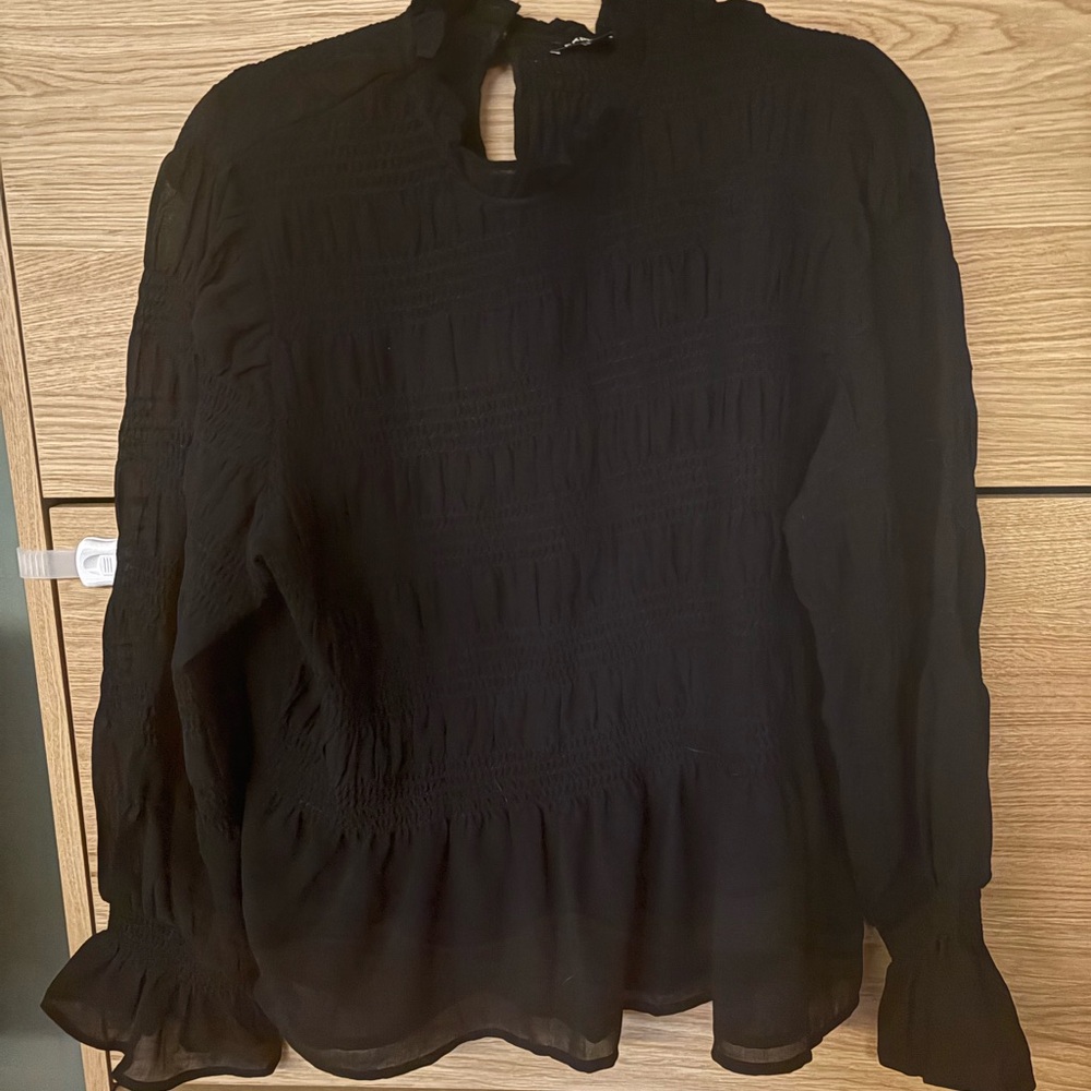Elegant Black Women's Top